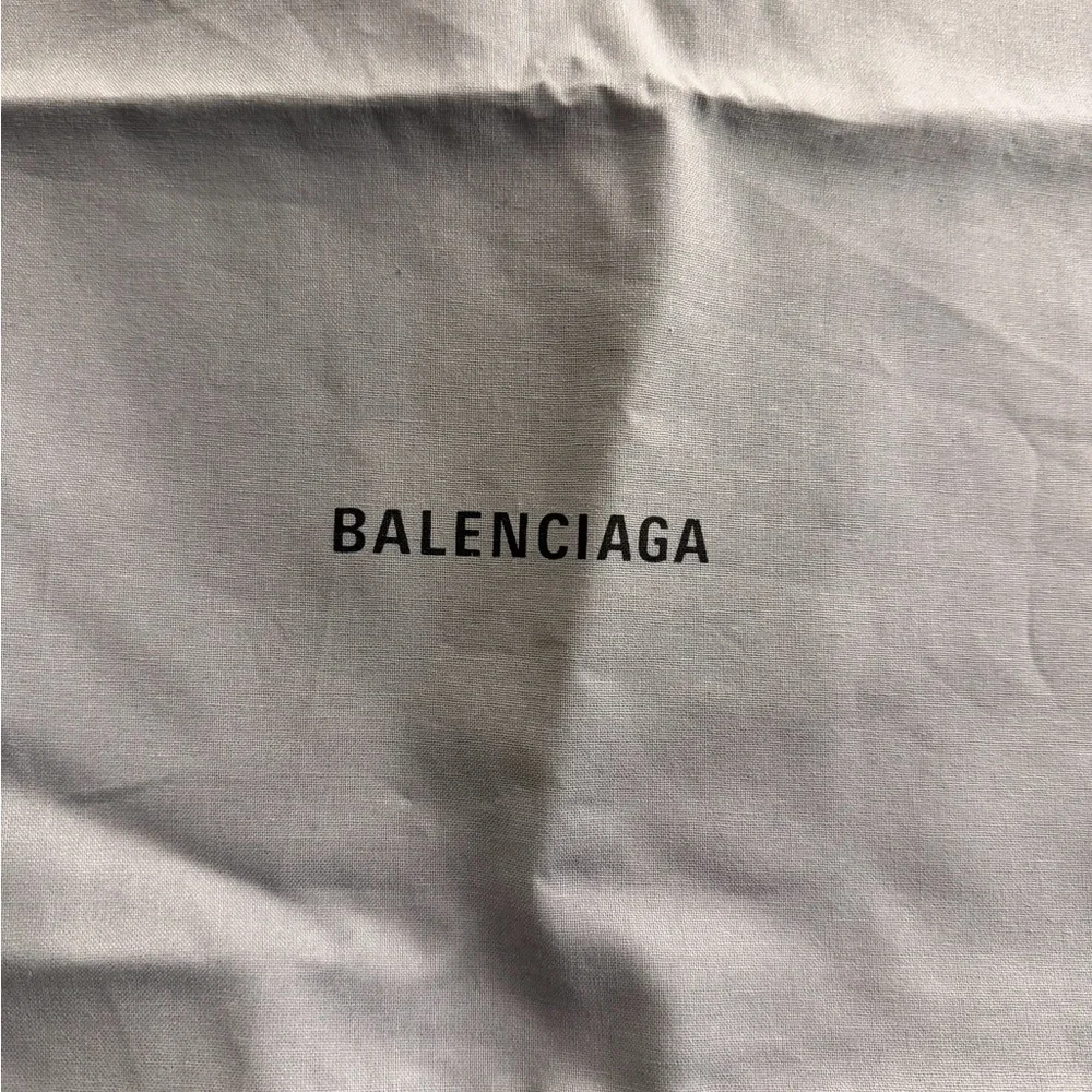 New Authentic Balenciaga Grey Dust Bag.